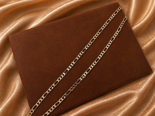 18k Gold Filled Figaro Chain