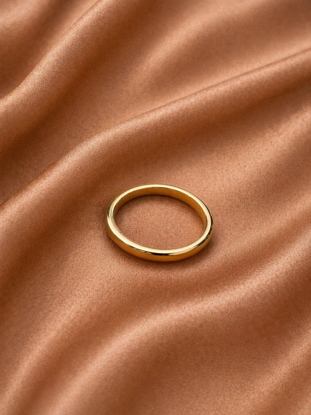 18k Gold Filled Classic Gold Band Ring