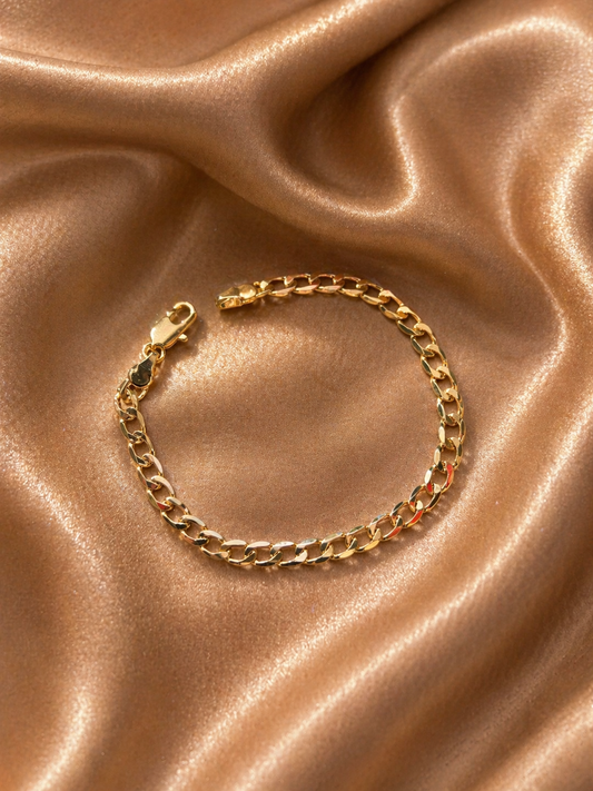 18k Gold Filled Miami Cuban Bracelet