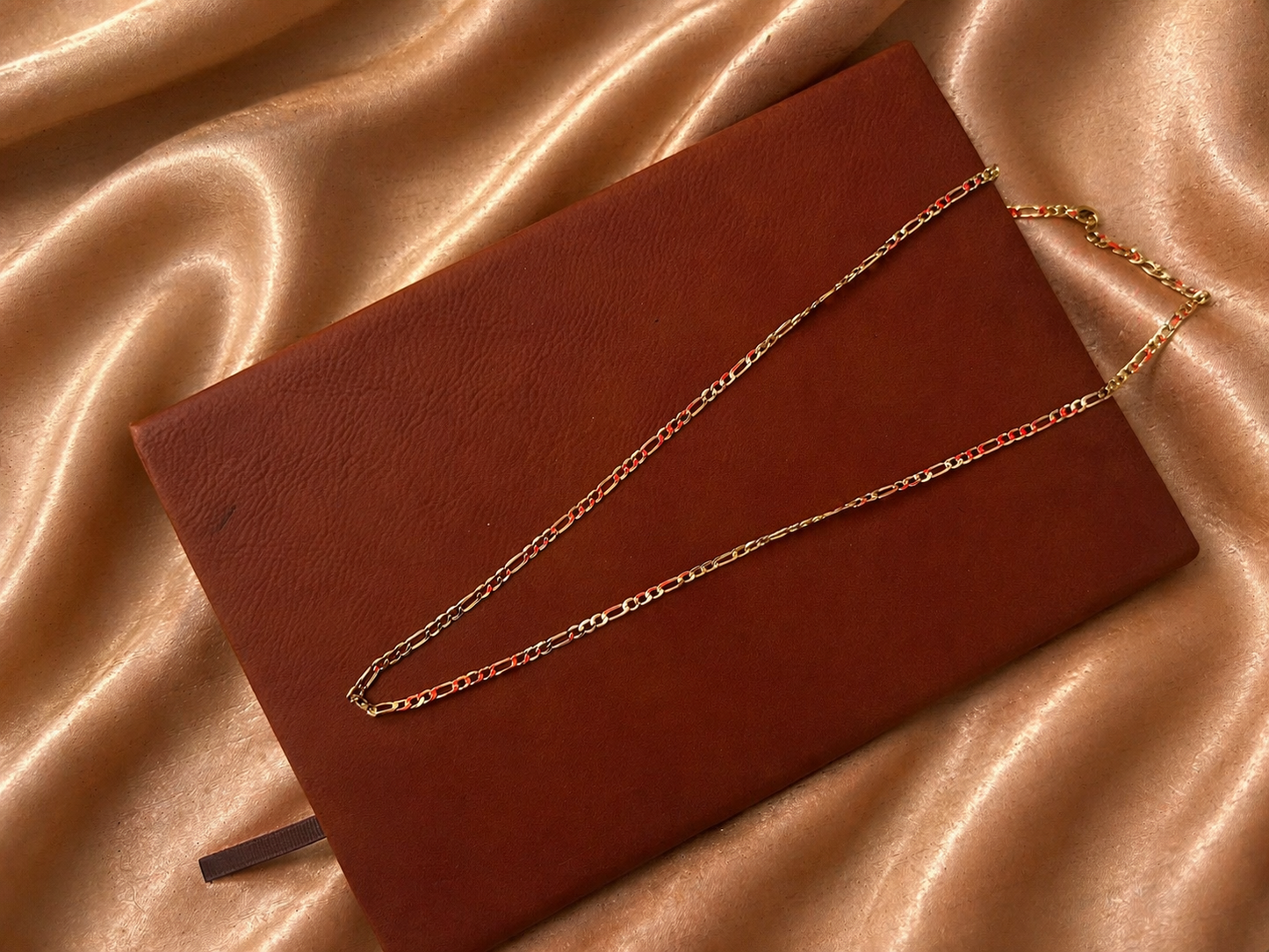 18k Gold Filled Figaro Chain